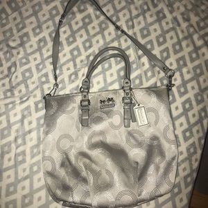 ✨Coach Authentic Silver Sparkle Purse! ✨